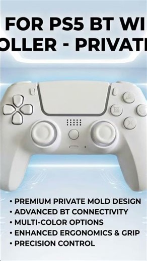 ps5 wireless controller Bluetooth private model #gaming #ps5