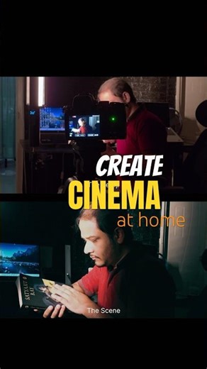 Create CINEMATIC Shots at Home with 1 Light | Camera Setup + BTS 🎥 #filmmaking #cinematography