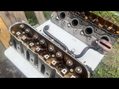 Removing Valve Springs and Cleaning up 799 LS heads