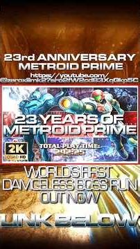 METROID PRIME 1-3 | 23rd Anniversary Release Trailer #metroid #metroidprime #nintendo #shorts