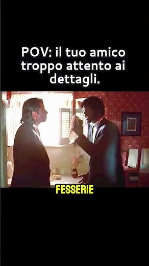 The SCENE that describes your perfectionist friend 🔥 #PulpFiction