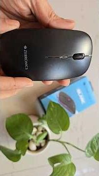 Zebronics Wireless Mouse सिर्फ ₹424 में! 🤯 3 Modes, Silent Click & Colorful Lights? #ZebronicsMouse