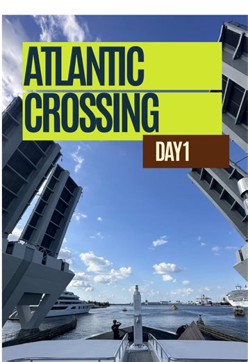 Day 1 of 16 crossing the Atlantic Ocean on a 68m super yacht cooking for 17 crew. Want to know more about how to Become A Yacht Chef? Link in bio or visit www.becomeayachtchef.com