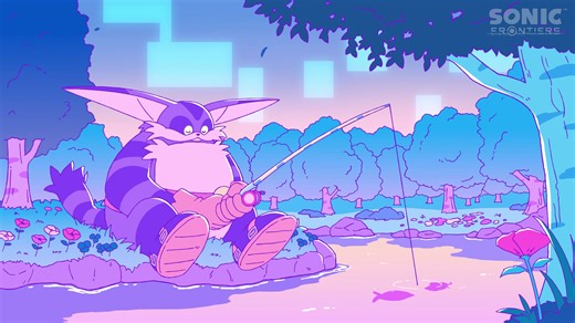 🎣 Sometimes, the best way to go fast… is to slow down. Kick back, cast a line, and do what makes you happy this weekend—just like Big the Cat on Starfall Islands. 💙 What’s your go-to way to relax and unwind on the weekend? | Sonic The Hedgehog SEA