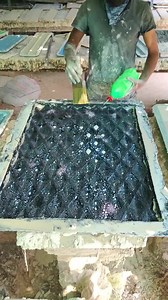 Plaster of Paris Material ceiling tiles making | AlKarim Ceiling Pvt Ltd.