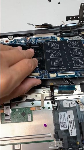 How to replace Dell Laptop Keyboard. #dell #laptoprepair #keyboard