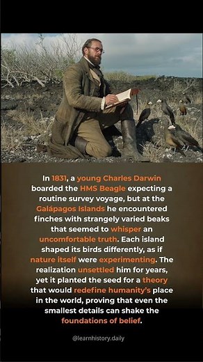 How Darwin’s Finches Sparked a New Idea. In 1831 Darwin’s observations of finches rev...