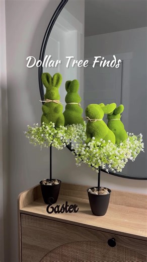 Creative Dollar Tree Easter Bunny Decorations