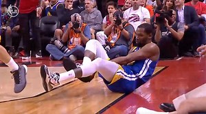 397K views · 3K reactions | Kevin Durant appears to aggravate his calf injury and heads to the locker room early in the second quarter. | SportsCenter | Facebook