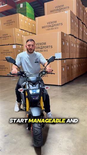 Start smarter with the Venom X20 125cc Motorcycle 🏍️ For only $1,799.99 with FREE Shipping to your home in USA 🇺🇸. Payment plans available with $0 down payment. Send us a DM to send you the link to apply. Tap the link below or 📞 1-855-984-1612 LINK: www.venommotorsportsusa.com/products/x20-motorcycle-125cc-manual #venommotorsports #motorcycle #hondamotorcycle #grom #yamaha #suzuki #kawasaki #z125 #CFMoto #Papio #girlrider #stuntbike #motorcycledealership #fyp #125cc #minimoto #beginnerbike |