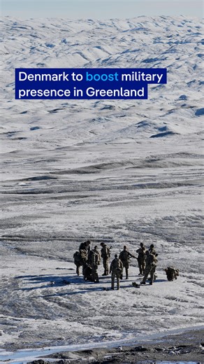 DW News on Instagram: "Denmark is beefing up its military presence in Greenland “from today and for the near future,” the country's defense ministry said, deploying ships, aircraft and soldiers in the region along with other NATO allies. This move comes amid rising geopolitical tensions involving the US and Greenland. The deployment will also include military exercises throughout the year, covering the protection of critical infrastructure, support for local authorities, hosting allied forces, n