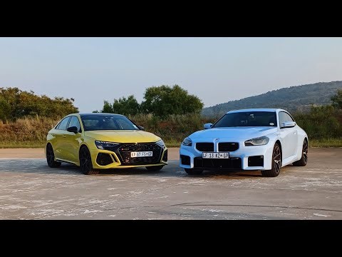 BMW M2 vs Audi RS3 drag race