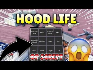 *NEW* Hood Life Script ( LOOT A RANDOM PLAYER ) NO KEY!