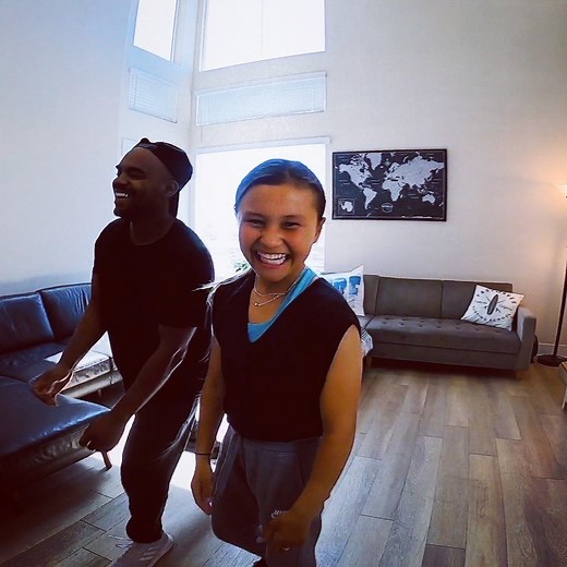 Sky Brown | A little dance with @coby5678 💃🏼 🕺🏾 it’s gonna be good weekend. 😆 shot with my @gopro . . #hero8 #gopro #dancing #fun #skybrown #nike | Instagram