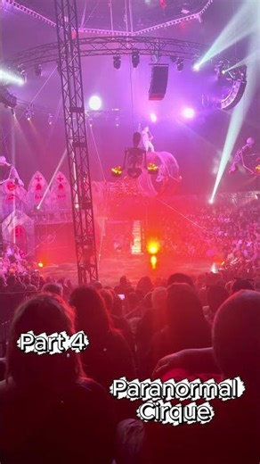 Paranormal Cirque - Cyclone Aerialist Blindfolded Part 4 Concord, NC 3/7/2026