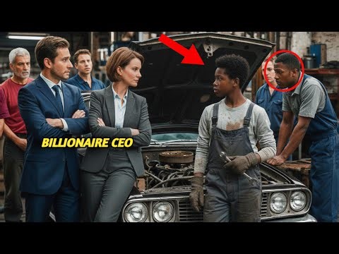 Boss Dares Mechanic’s Son to Fix an “Impossible” Engine — What He Discovers Shocks Everyone