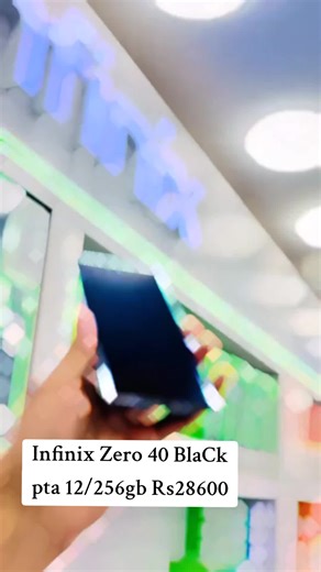 Infinix Zero 40 Black Review and Pricing