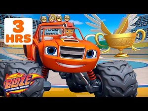 3 HOURS of Blaze's Technology & STEM Missions and Rescues! 🏆 | Blaze and the Monster Machines