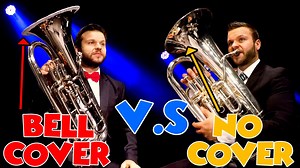 2.5K views · 23 reactions | Hi friends, here's a little side to side comparison from live sessions where I used euphonium bell cover and no bell cover. Do you think it sounds any different? Let me know what you think! Have a great week everyone!!! #euphonium #baritone #trombone #tuba #trumpet #cornet #frenchhorn #brassband #band #music #tenorhorn #bands #marchingband #flugelhorn #marchingeuphonium #mouthpiece #bellcover | Matonizz | Facebook