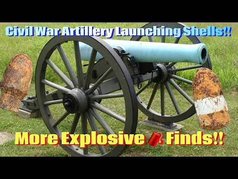 Metal detecting Civil War Battlefields