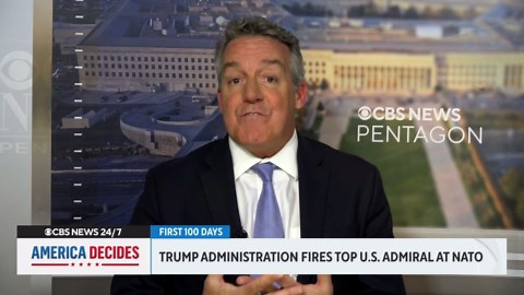 Trump administration fires top U.S. admiral at NATO