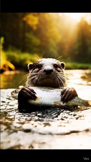 Otter Life in the Wild | Amazing Daily Life of Otters in River Habitat #OtterLife