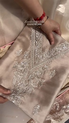 Pure organza kurta set✨