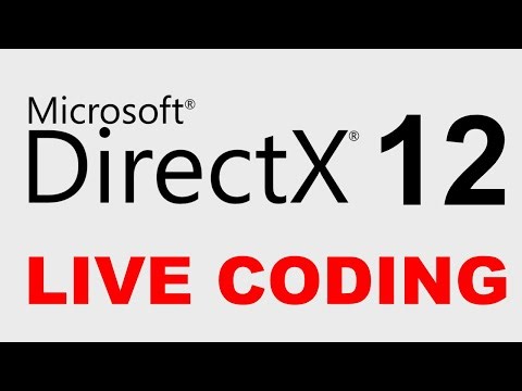Modern C++ DirectX 12 from scratch LIVE