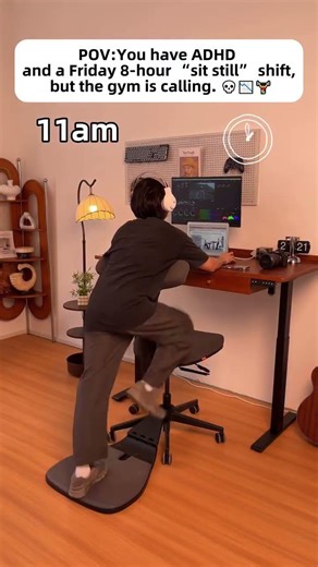 When the 8-hour Friday shift feels like a marathon and the ADHD just wants to hit the gym. 🙅🏻‍♂️🔥