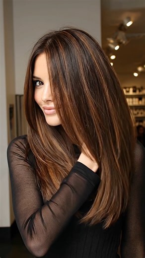 Rich brunette tones with just enough warmth #brunettehair | Hair Color Clique