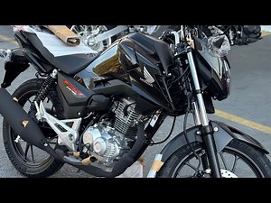 NEW HONDA CG 160 FAN 2025 METALLIC BLACK IN DETAIL + PRICE AT THE DEALERSHIP