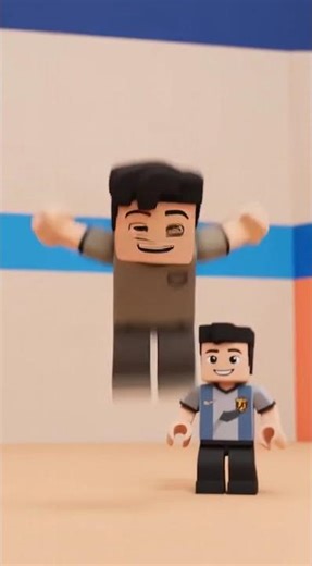 Fan meeting Ronaldo -Roblox #animation #roblox #ronaldo