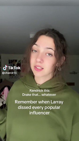 Larray ate them up with this one #fyp #cancled #drakevkendricklamar #distrack #relatable #larray @larray