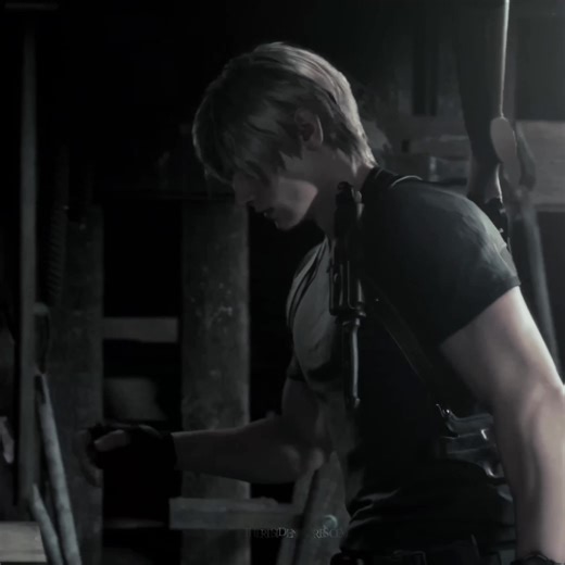 #LEONKENNEDY | Last night when i was hanging out with my friends we were in the car and when i tried getting out of the car I FELL and now my knees are scraped💔 also i love this song • scp: zachscenes & vidarorcus.logoless #re4 #re4remake #edit #leonkennedyedit