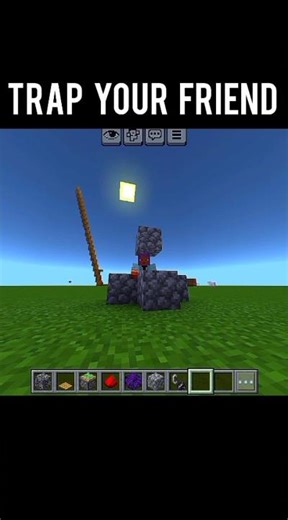 How To Build Trap In Minecraft 🔥🔥🔥 #minecraft #shorts #youtubeshorts