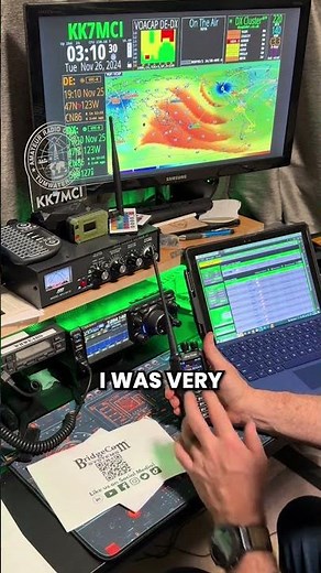 DMR made easy! Hit a repeater 30+ miles away—no hotspot needed! 🔥📡 #DMR #HamRadio #BridgeCom