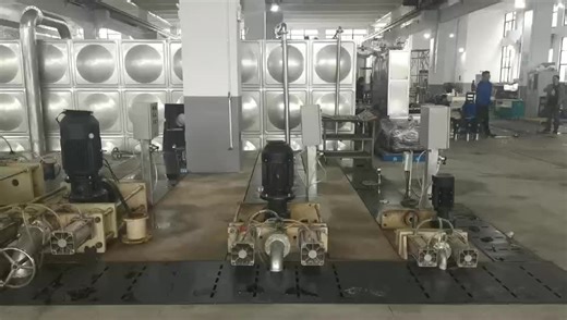 High-Efficiency Vertical Inline Centrifugal Single-Stage Circulating Pump Electric Booster Inline Water Pump