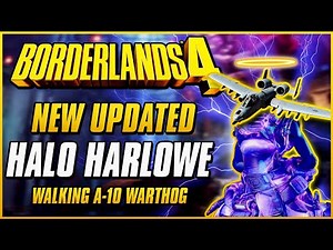 NEW UPDATED BEST HALO HARLOWE BUILD FOR UVH5 | Borderlands 4 Endgame Solo & Coop Guide
