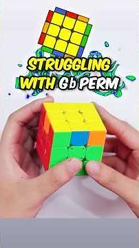 Gb PERM PLL FINGERTRICK TUTORIAL #rubikscube #speedcubing #speedsolving #cfop #gancube