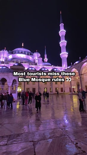 Planning to visit the Blue Mosque (Sultanahmet Mosque) in Istanbul? Here’s a quick visitor guide so you feel confident and respectful 👇 🕌 Entrance is FREE 👗 Dress code matters — shoulders & knees covered 🧕 Scarves are available for free if needed 📸 No photos or videos during prayer times 🤫 Keep your voice low — it’s an active place of worship 🚶‍♀️ Visitors must stay in the designated visitor area 📅 Visiting hours change around prayer times, especially on Fridays always double-check befor