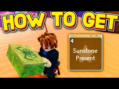 How To USE SUNSTONE PRESENT (HIPPIE LOCATION) in FISCH! ROBLOX
