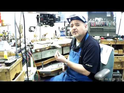 How To Hold a Bezel After Using a Collet Punch Block Punch for 4 Four Prong Claw Setting Tutorial!!