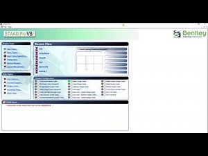 Staad Pro Tutorial for Beginners
