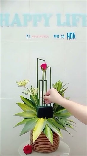 1595#Cách cắm hoa hồng bàn gia tiên #florist #diy #cắm hoa #flowers