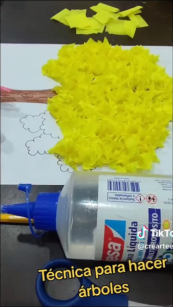 Técnica para hacer árboles