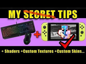 How I use Mouse & Keyboard with Nintendo Switch Minecraft (+ Shaders AND skins & textures)