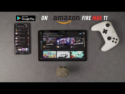 Play Store On The Amazon Fire Max 11