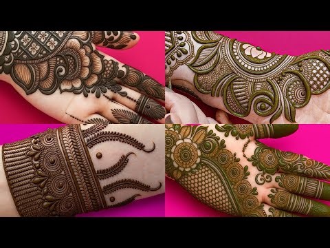 Top 4 छठ पूजा mehndi design | easy & simple mehndi design | mehndi design | mehndi | Mehandi