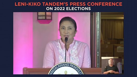 On Friday, October 15, presidential aspirant Leni Robredo announces 11 names for her senatorial ticket in the 2022 elections. Full story: https://www.rappler.com/nation/elections/robredo-bares-senate-slate-turns-foes-into-allies-vs-duterte | Rappler