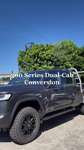 Our first customer 300 series Dual-Cab Conversion! 🙌 This beauty received an 800mm chassis extension as well as: - 4495GVM and 4200BTC upgrade - Outback Armour Suspension Kit - ROH Vapour 18 inch wheels. - Cooper STMax All-Terrain tyres Be sure to wave if you see it around the Block 😉 #creativeconversions #landcruiser #dualcabconversion #300seriesdualcab #300serieslandcruiser #ourexperienceyourlifestyle